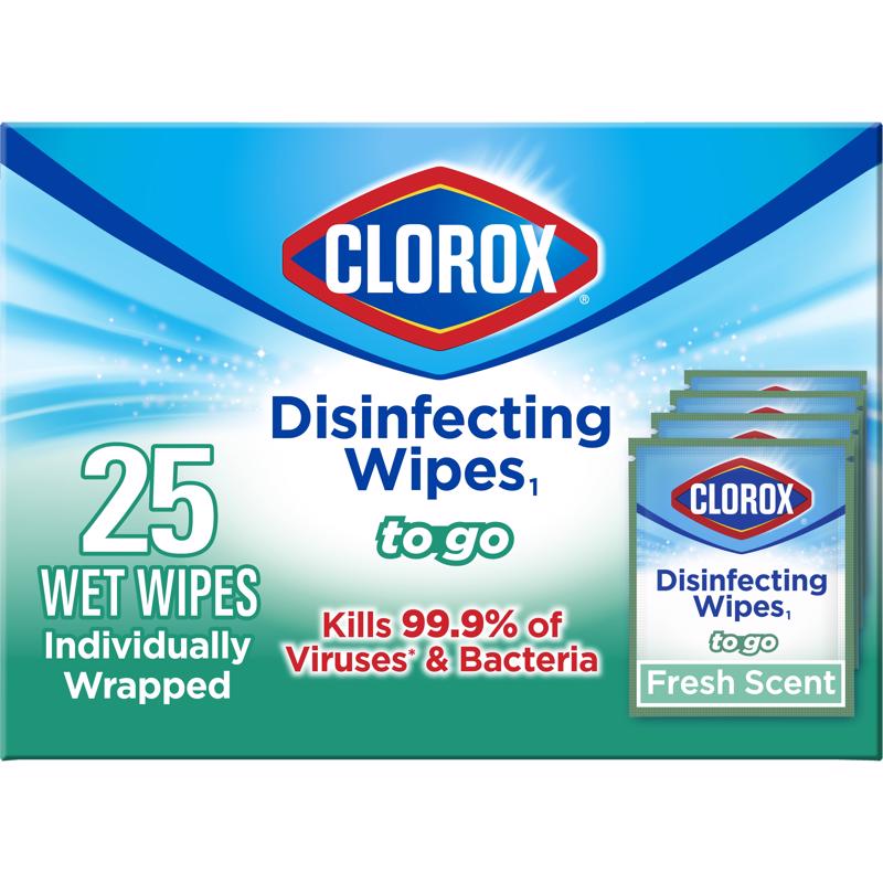DISINFECTING WIPES 25PK on Sale