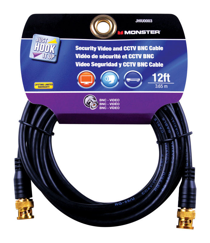 CABLE BNC TO BNC BLK 12′ Online