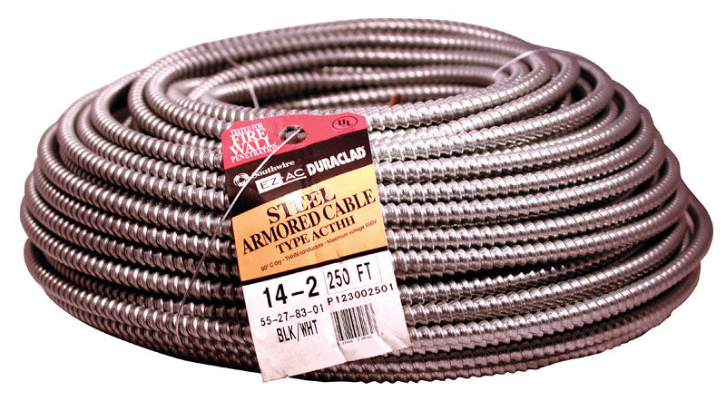 CABLE AC 14-2 STEEL 250′ Hot on Sale