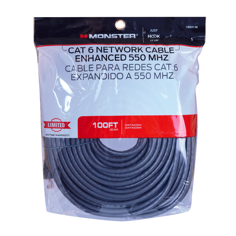 CABLE CAT 6 550 MHZ 100′ Fashion