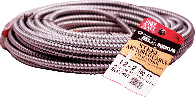 CABLE AC 12-2 STEEL100′ Hot on Sale