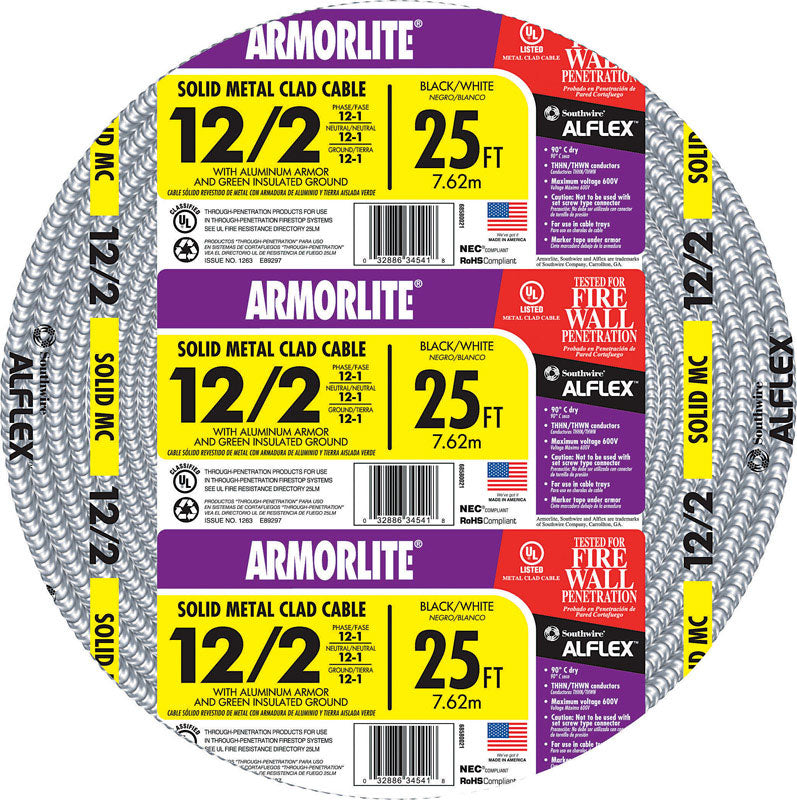 CABLE MC12-2 ALUM 25′ on Sale