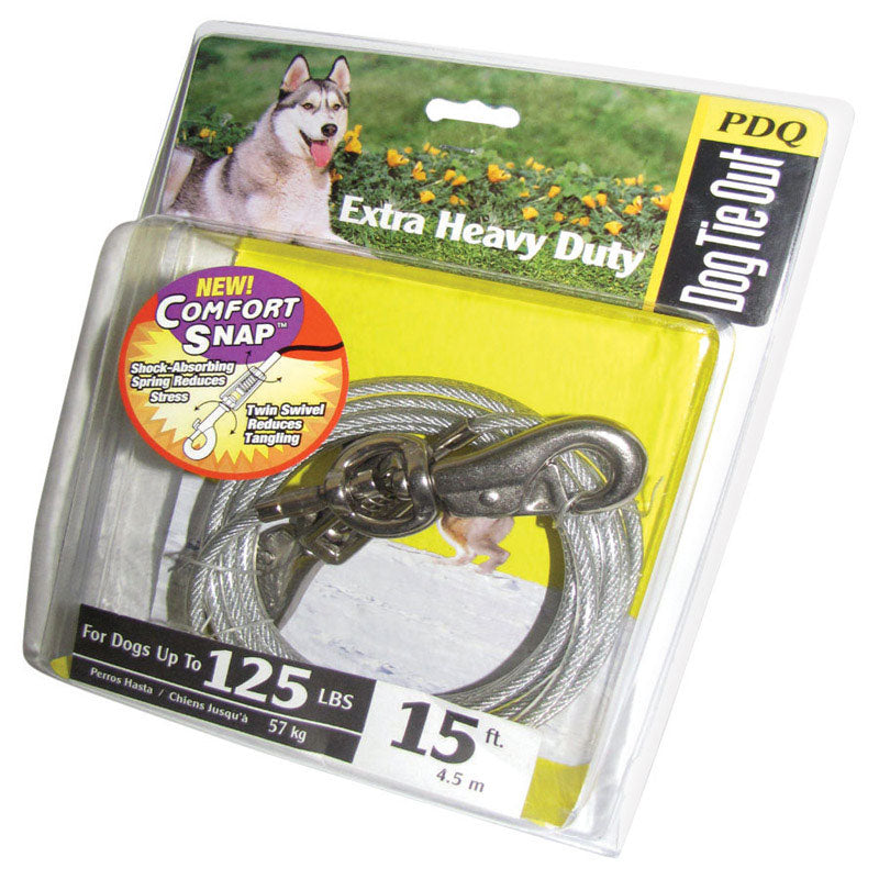 CABLE DOG TIE OUT15′ XLG Discount