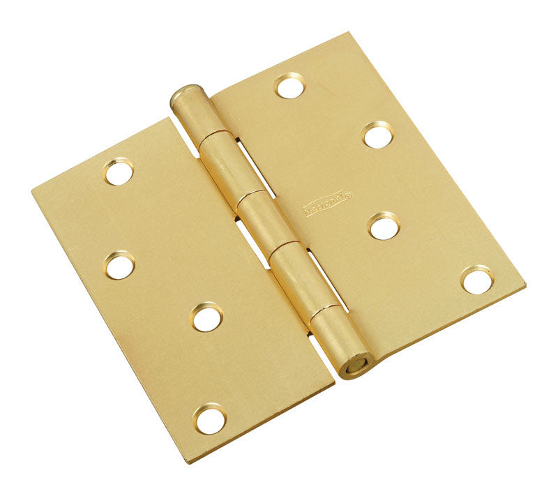 DOOR HINGE BRASS 4 IN Hot on Sale