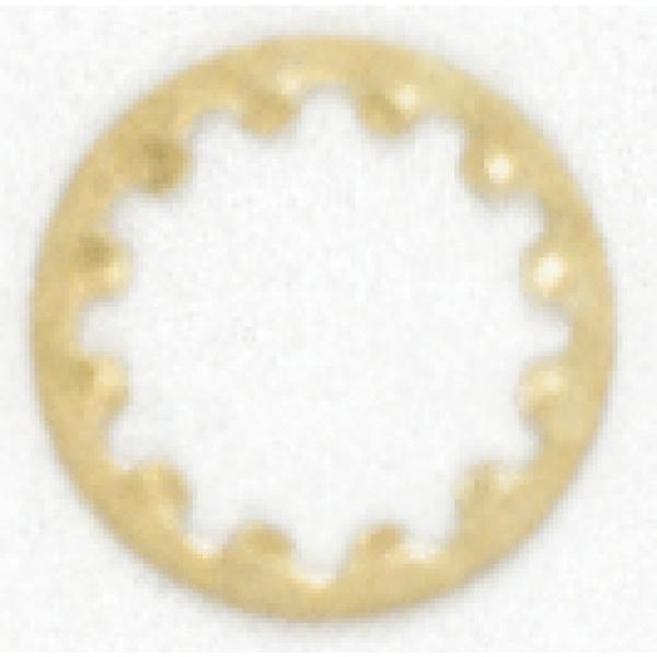 1/8 TOOTH WASHER BRASS PLATED Fashion