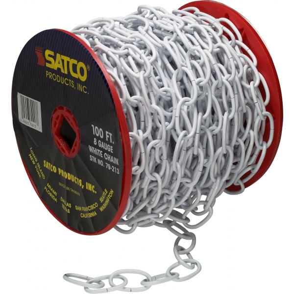 100′ REEL CHAIN WHITE 8 GAUGE Online