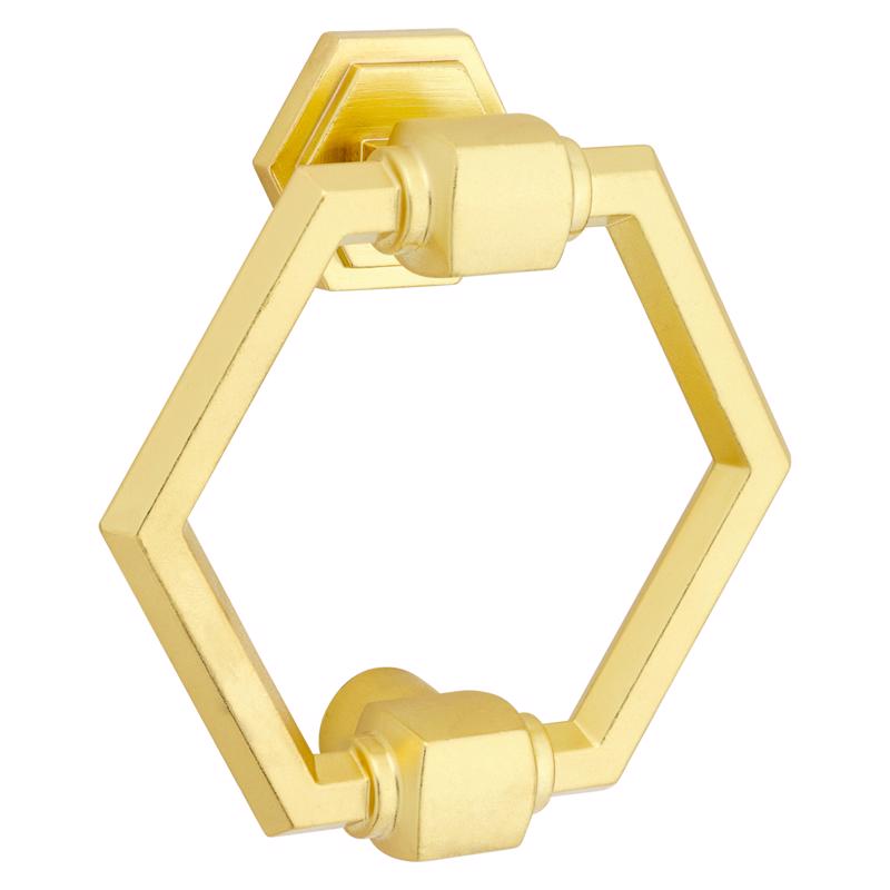 DOOR KNOCKER GOLD 4″ Fashion