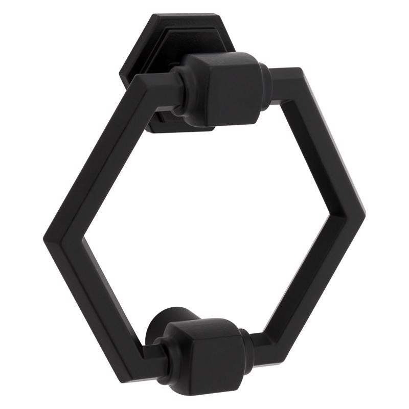 DOOR KNOCKER MATE BLK 4″ Online