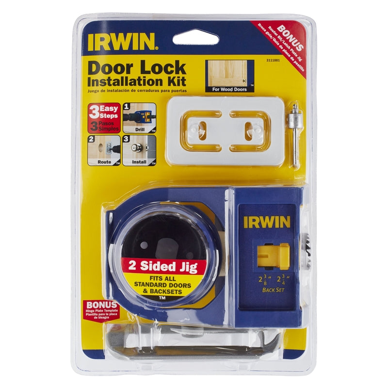 DOOR LOCK INSTALL WOOD Fashion