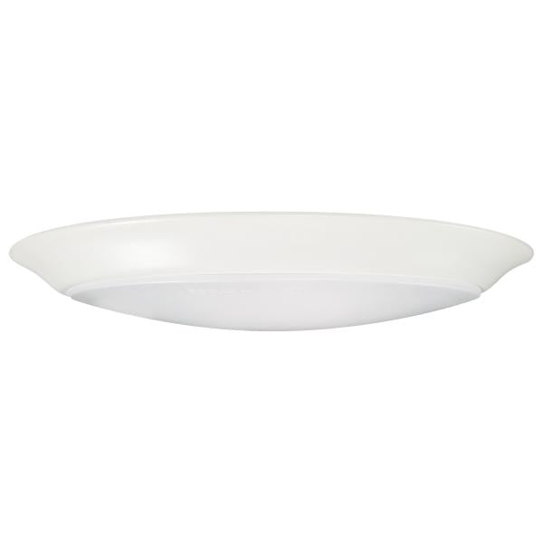 10″ LED DISK LIGHT WHITE FIN Online Sale