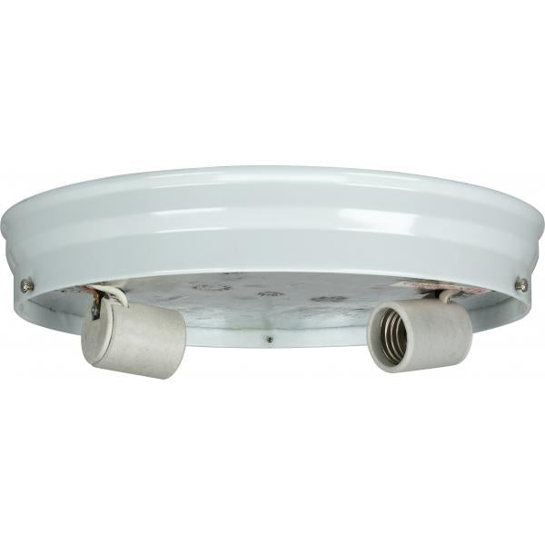 10″ WHITE WIRED PAN Online now