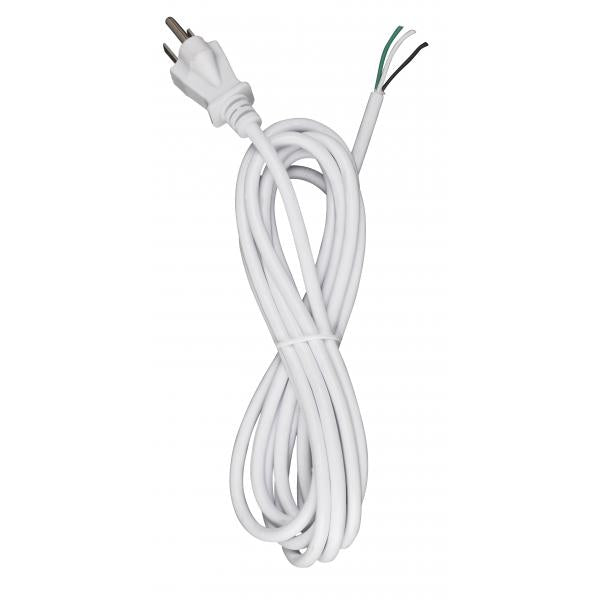 10FT WHT # 18/3 SVT 105 W/PLUG Online Sale