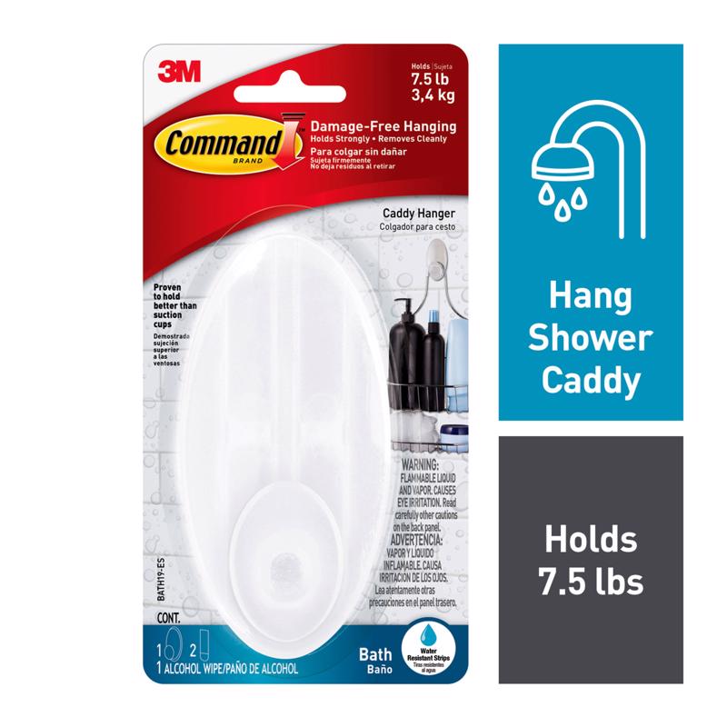 CADDY HANGR PLSTC LG 5″L Sale