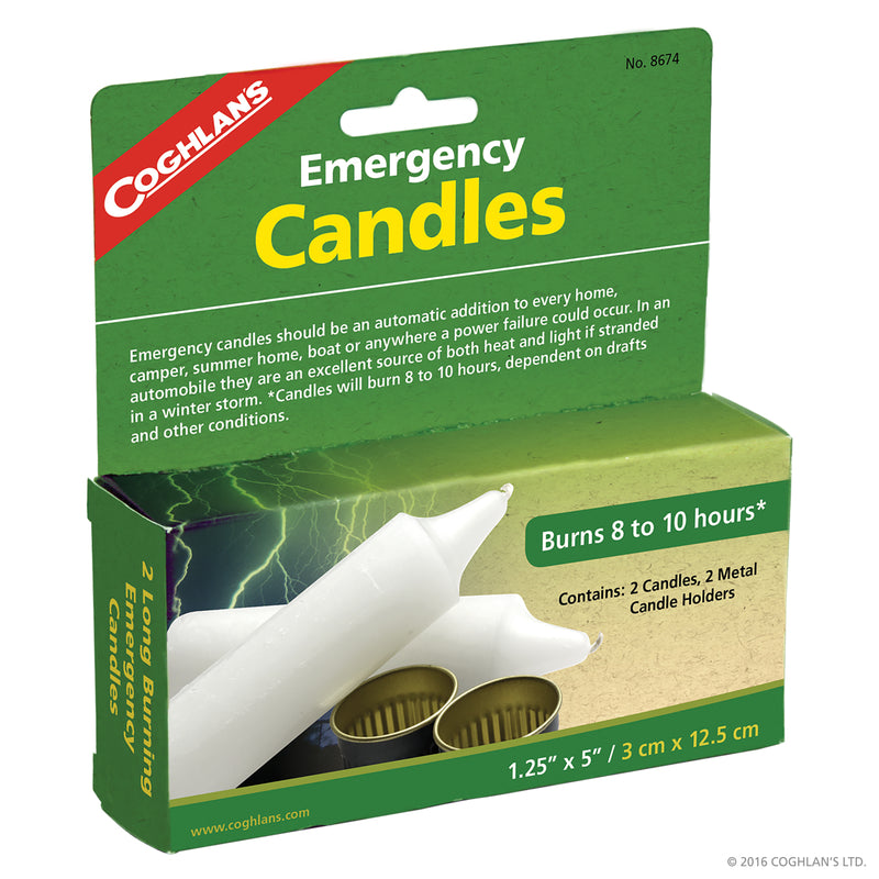CANDLES WHT  5″ 4PK on Sale