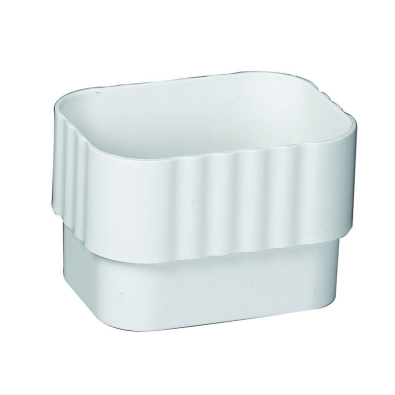 DOWNSPOUT CONNECTOR WHT Discount