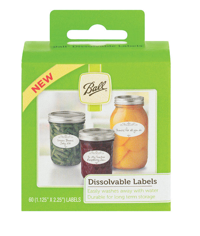 CANNING LABELS DISSLVBLE on Sale