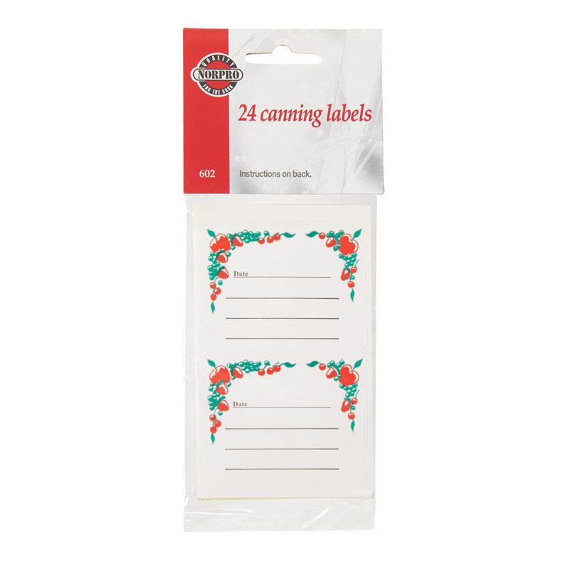 CANNING JAR LABEL 24PK Sale