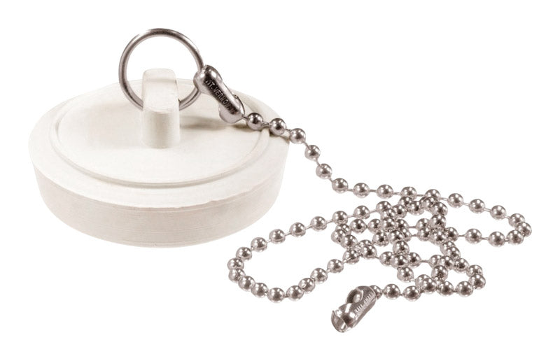 DRAIN STOPPER 1-1/4″ WH Fashion