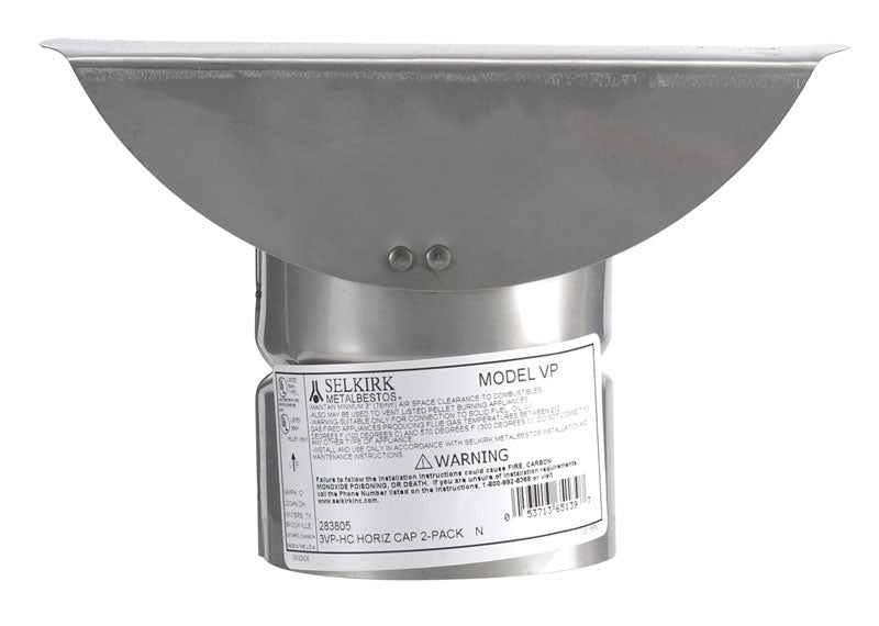 CAP PVENT HORZ 3″3VP-HC on Sale