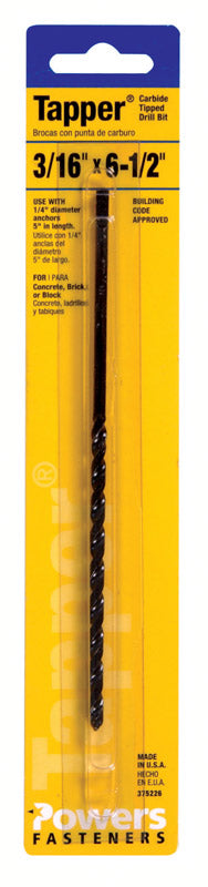 DRILL BIT 3/16″ X 6-1/2″ Discount
