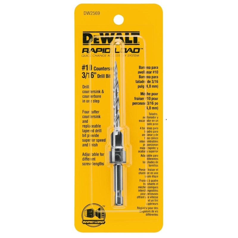 DRILL & CNTRSNK 3/16″#10 Supply