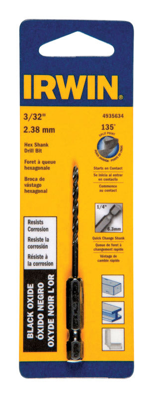 DRILL BIT HEX SHANK3/32″ Supply