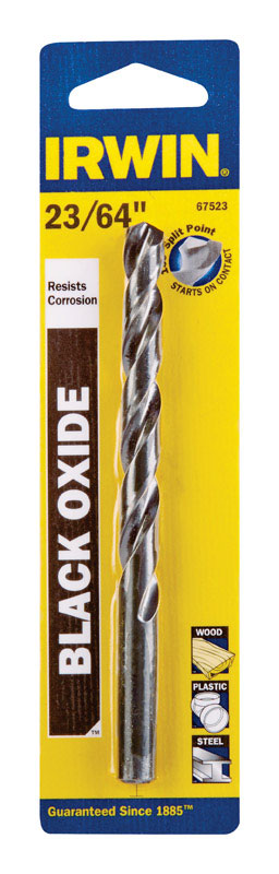DRILL BIT23/64″BLK OXIDE Supply