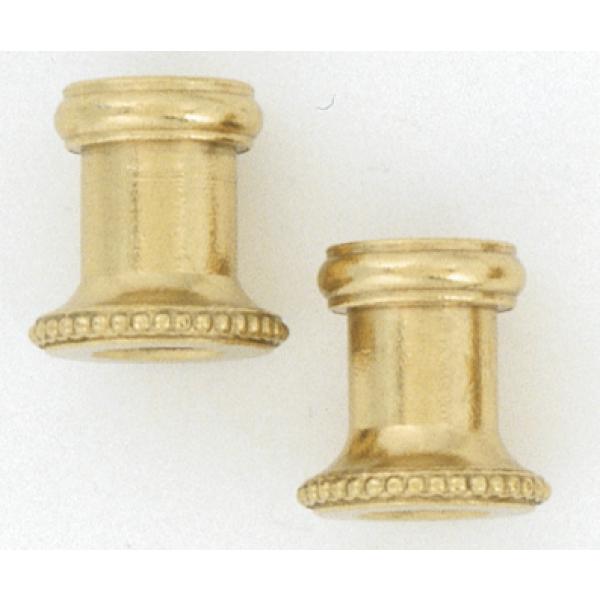 2 BR THRD KNURLED NECKS Supply