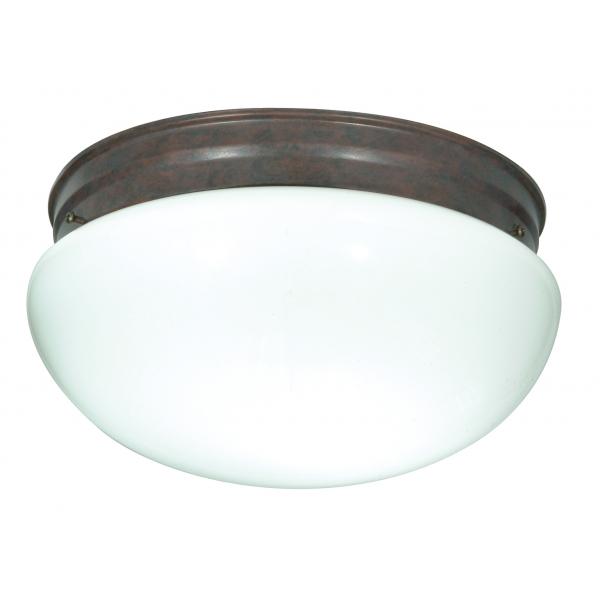 2 LIGHT 12″ MUSHROOM FLUSH Discount