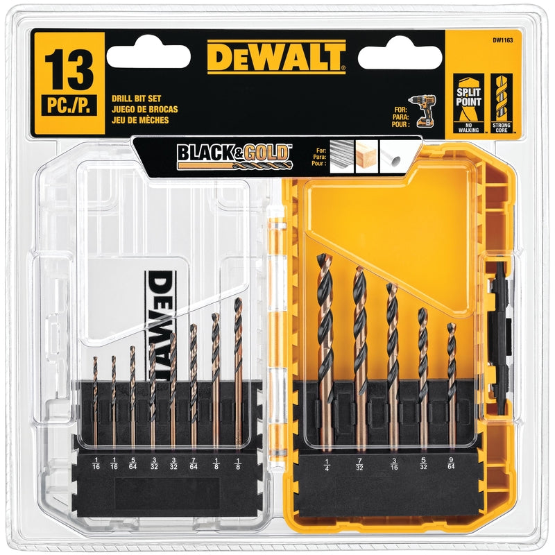 DRILLBIT SET BLK OX 13PC Online now