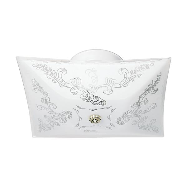 2 LIGHT SQUARE CEILING FLUSH Online